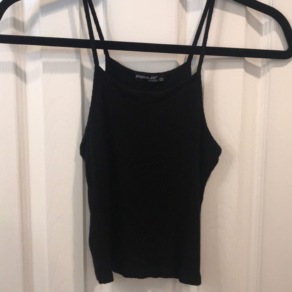 Basic ribbed crop top